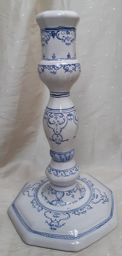 Bougeoir faïence style - en,