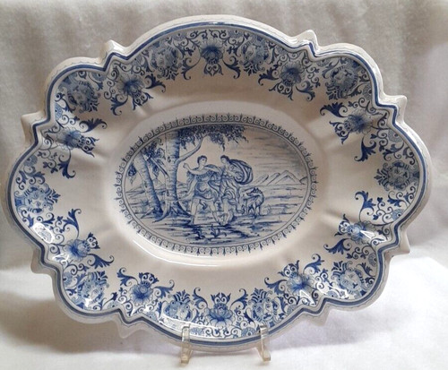 Grand plat faience - faience, de