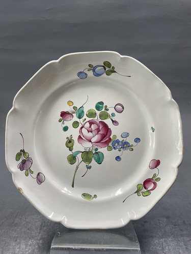 Assiette xviii faïence - xviii,