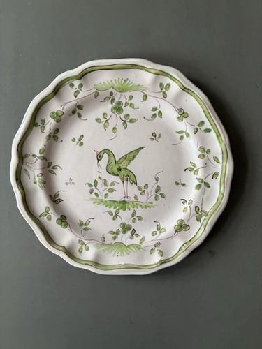 Assiette faïence moustiers - assiette,