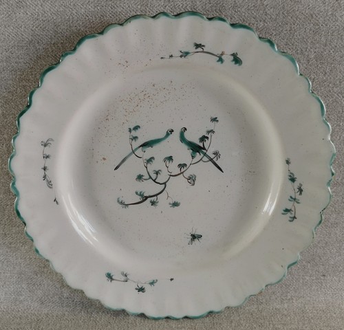 Belle assiette faience - assiette,