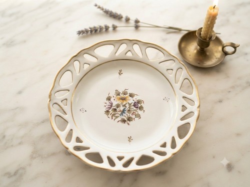 Assiette faïence moustiers - faïence, de