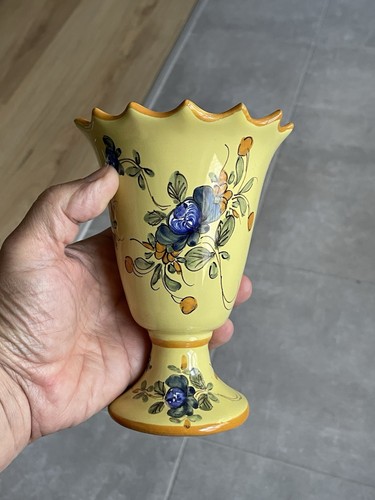 Vase faience martres - ,