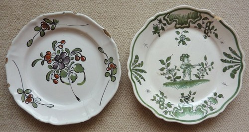 Assiettes anciennes en - anciennes,